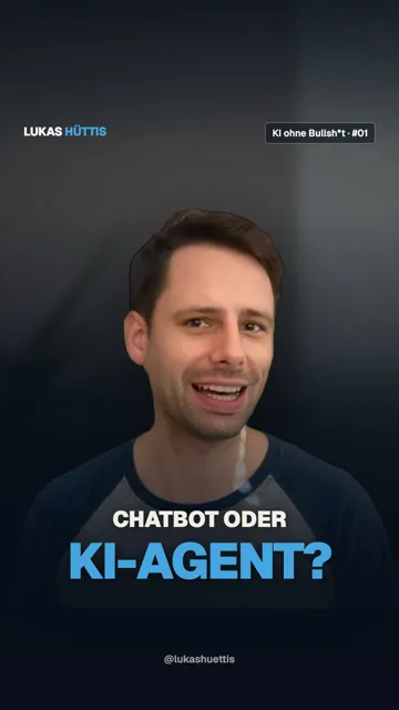 Cover der Folge: Chatbot oder KI-Agent?