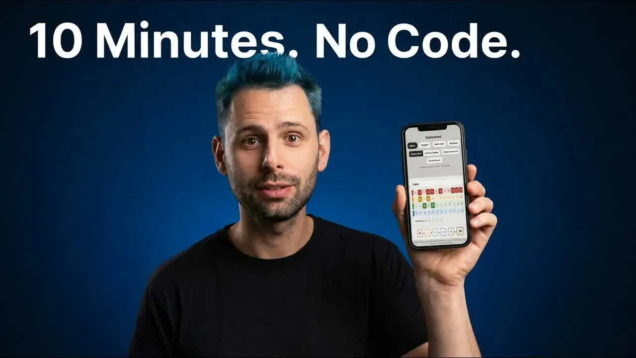Keine Entwickler nötig? Eine kleine HTML-App mit KI gebaut